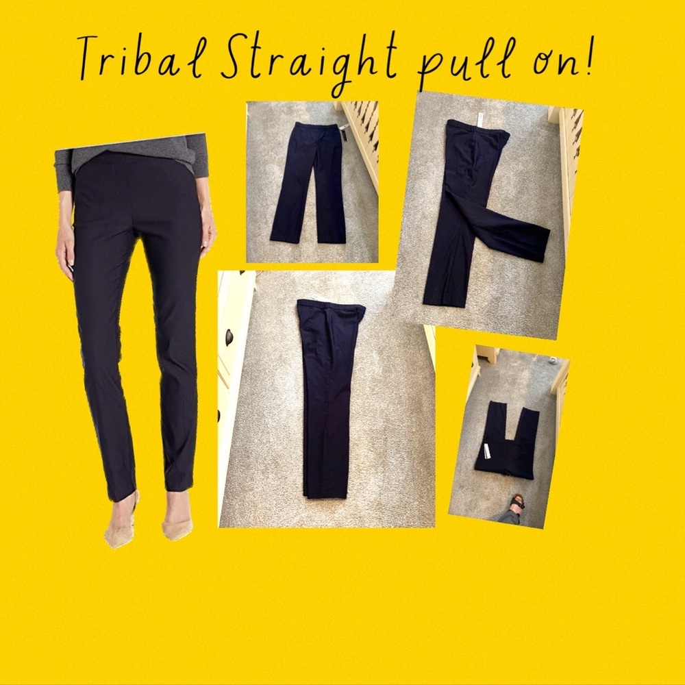 Tribal luxurious ink pull on pant!